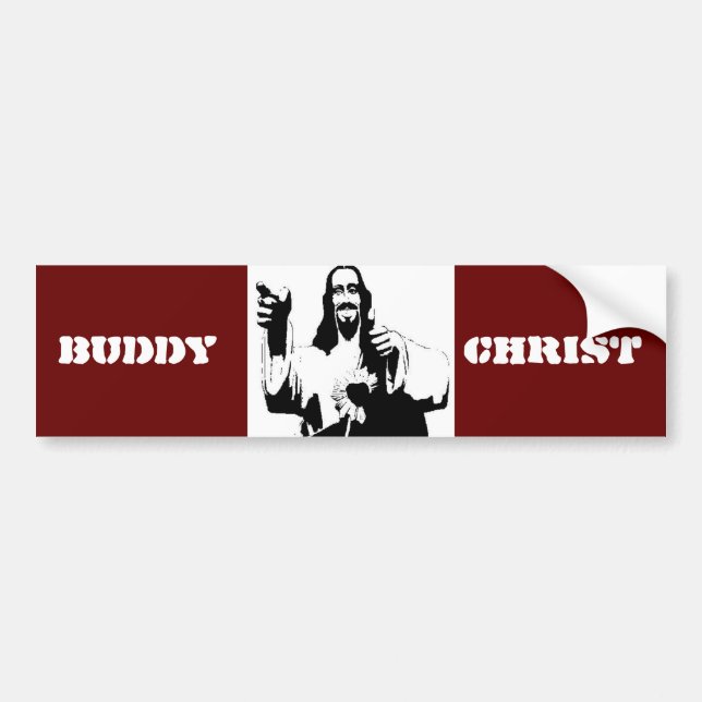 Buddy Christ Bumper Sticker (Front)