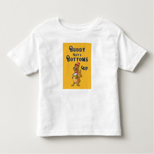 Buddy Let's Bottoms Up International 4 August Beer Toddler T-Shirt