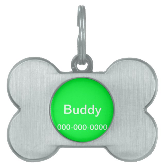 Buddy Pet Tag (Front)