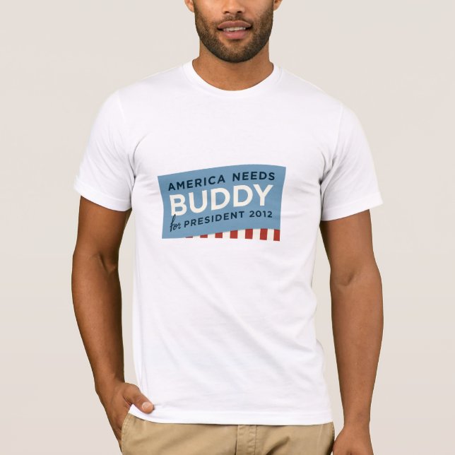 Buddy Roemer for President T-Shirt (Front)