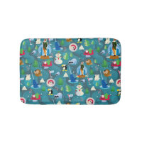 Buddy the Elf and Characters Teal Pattern