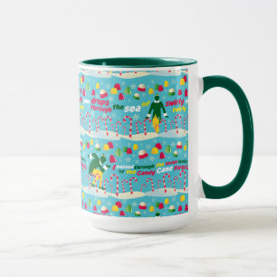 Buddy the Elf Candy Pattern Mug