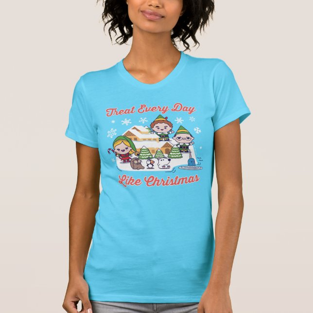 Buddy the Elf Chibi Graphic T-Shirt (Front)