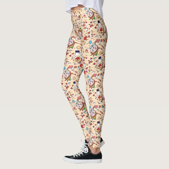 Buddy the Elf | Christmas Cheer Pattern Leggings (Left)