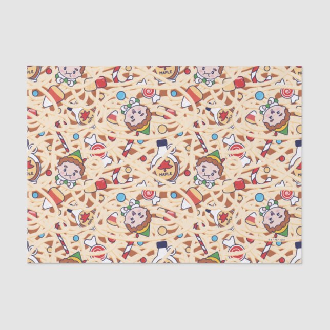 Buddy the Elf | Christmas Cheer Pattern Tissue Paper (Front)