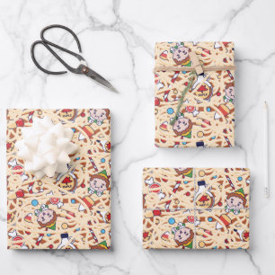 Buddy the Elf   Christmas Cheer Pattern Wrapping P Wrapping Paper Sheet