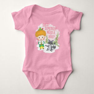 Buddy the Elf Does Somebody Need a Hug? Baby Bodysuit