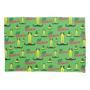 Buddy the Elf   Elf Culture Pattern Pillowcase
