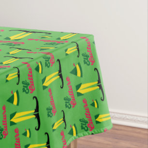 Buddy the Elf   Elf Culture Pattern Tablecloth