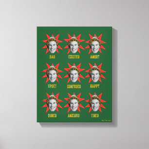 Buddy the Elf   Emotions Canvas Print