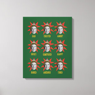 Buddy the Elf   Emotions Canvas Print