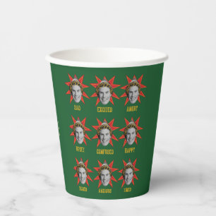 Buddy the Elf   Emotions Paper Cups