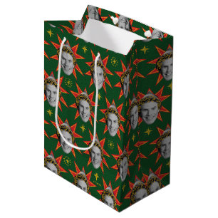 Buddy the Elf Emotions Pattern Medium Gift Bag