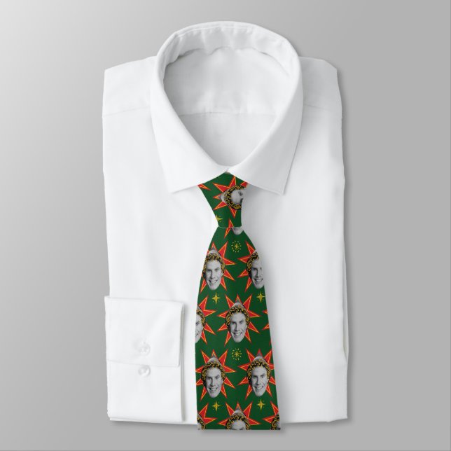 Buddy the Elf Emotions Pattern Tie (Tied)