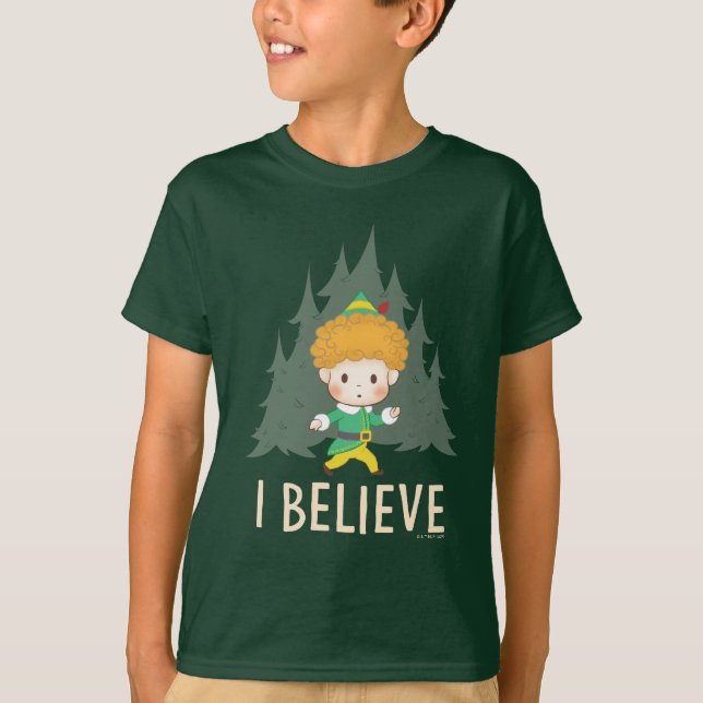 Buddy the Elf I Believe T-Shirt (Front)