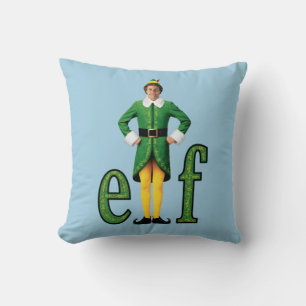 Buddy the Elf Movie Logo Cushion