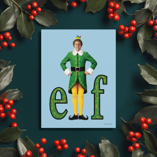 Buddy the Elf Movie Logo Postcard