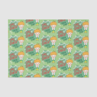 Buddy the Elf OMG Santa! I Know Him! Tissue Paper