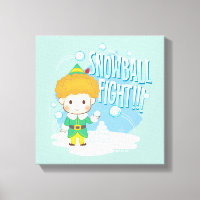 Buddy the Elf Snowball Fight!
