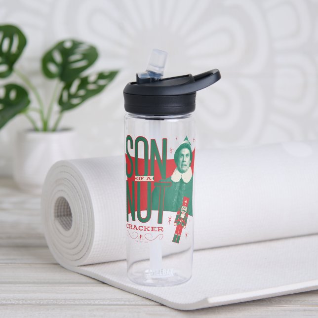 Buddy the Elf Son of a Nutcracker Water Bottle (Yoga)