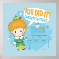 Buddy the Elf You Did It! Congratulations!