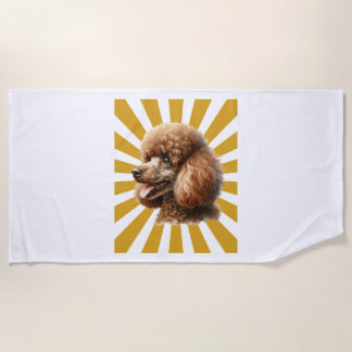 Buddy the Golden Guardian Beach Towel