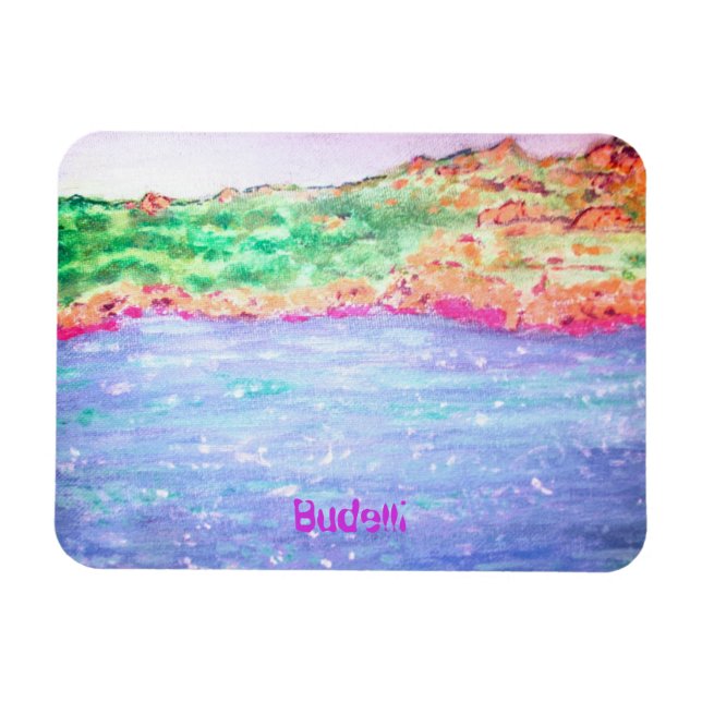 Budelli Island Magnet (Horizontal)