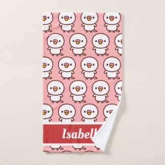 Budgerigar / Albino Hand Towel