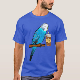 Budgerigar coffee bird pet T-Shirt