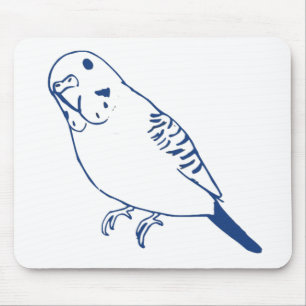 Budgerigar Mouse Pad