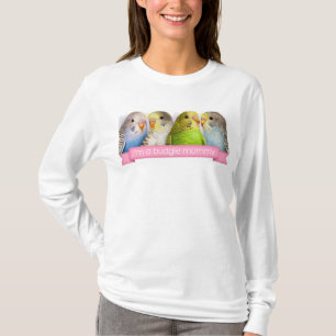 Budgerigars realistic painting T-Shirt