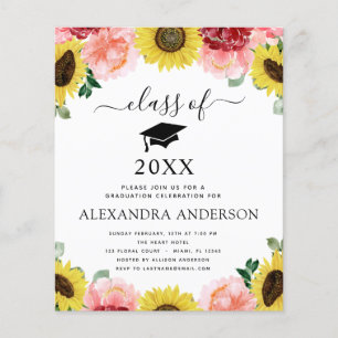 Budget 2021 Graduation Sunflower Country Flyer