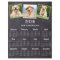 Budget 2026 Custom 3 Photo 12 Month Calendar Card