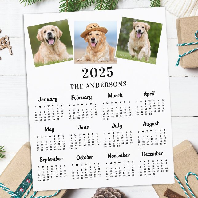 Budget 2026 Personalised Photos 12 Month Calendar (Creator Uploaded)