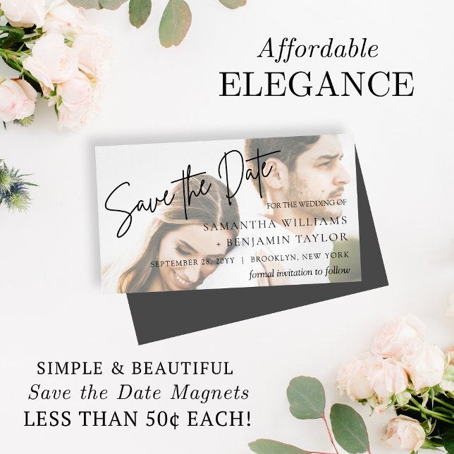 Budget 25 Save the Date Magnets Bargain (Creator Uploaded)