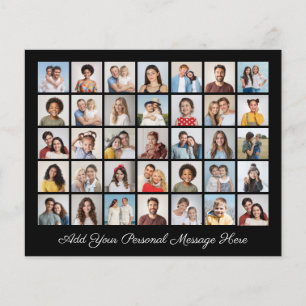 Budget 35 Photo Collage Add Your Own Greeting Card