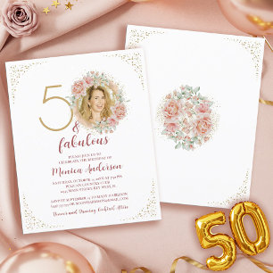 Budget 50 and Fabulous 50th Birthday Party Glitter