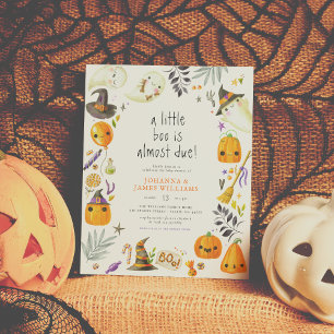 Budget A Little Boo Ghost Halloween Baby Shower