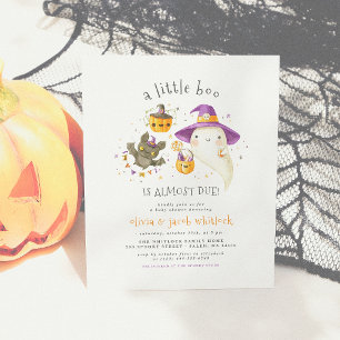 Budget A Little Boo Halloween Fall Baby Shower