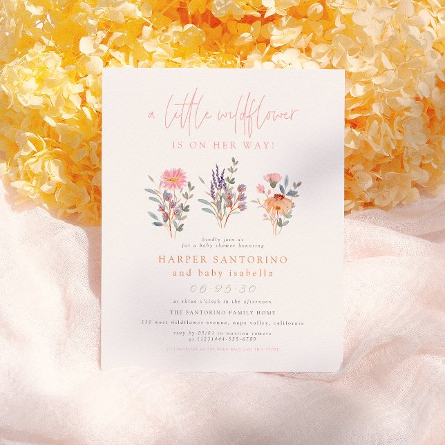 Budget A Little Wildflower Baby Shower (Creator Uploaded)