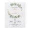 Budget All in One Eucalyptus Wedding Invitation