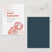 Budget Annual Family Seafood Lobster Boil