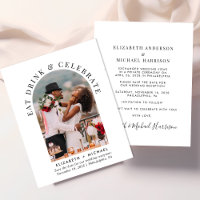 Budget Arch Photo Wedding Reception Save The Date