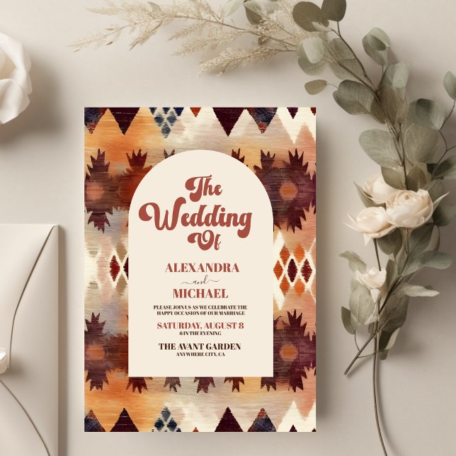 Budget Aztec Tribal Brown Ethnic Western Wedding (Creator Uploaded)