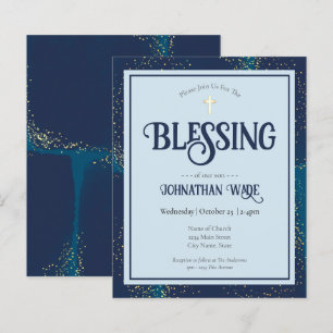 Budget Baby Blessing invitations Flyer