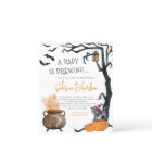 Budget Baby Is Brewing Cute Halloween Baby Shower