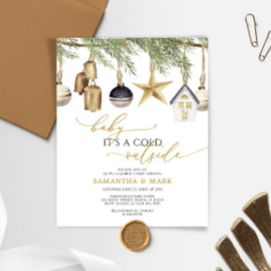 Budget Baby it's a Cold Outside Shower Invitation