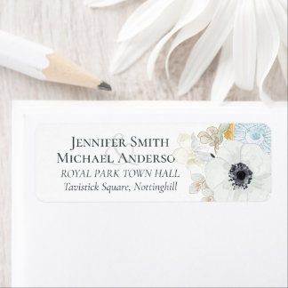 BUDGET Baby Shower Blue Anemone