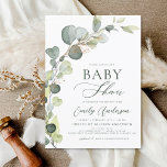 Budget Baby Shower Greenery Eucalyptus Invitations Flyer<br><div class="desc">Celebrate the arrival of your new bundle of joy with our beautiful eucalyptus baby shower invitation. This stunning design features elegant eucalyptus leaves against a soft, neutral background, making it the perfect choice for a gender-neutral or botanical-themed baby shower. Make your baby shower celebration even more special with our beautiful...</div>