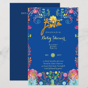 Budget Baby Shower Large Size Floral - Edit Colour